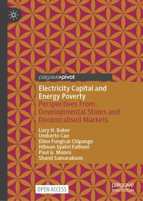 Baker / Cao / Chipango |  Electricity Capital and Energy Poverty | Buch |  Sack Fachmedien