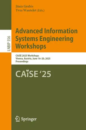 Grabis / Wautelet | Advanced Information Systems Engineering Workshops | E-Book | sack.de
