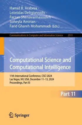 Arabnia / Deligiannidis / Amirian |  Computational Science and Computational Intelligence | Buch |  Sack Fachmedien