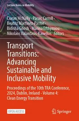 McNally / Carroll / Martinez-Pastor | Transport Transitions: Advancing Sustainable and Inclusive Mobility | Buch | 978-3-031-95286-9 | www.sack.de