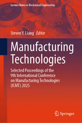 Liang | Manufacturing Technologies | E-Book | www.sack.de