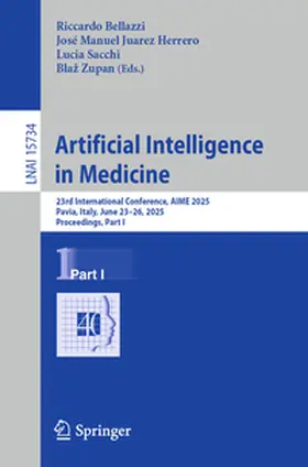 Bellazzi / Juarez Herrero / Sacchi |  Artificial Intelligence in Medicine | eBook | Sack Fachmedien