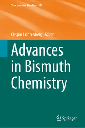 Lichtenberg |  Advances in Bismuth Chemistry | eBook | Sack Fachmedien