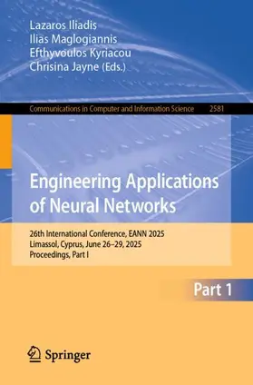 Iliadis / Jayne / Maglogiannis |  Engineering Applications of Neural Networks | Buch |  Sack Fachmedien