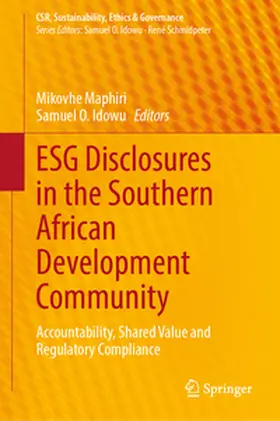 Maphiri / Idowu |  ESG Disclosures in the Southern African Development Community | eBook | Sack Fachmedien
