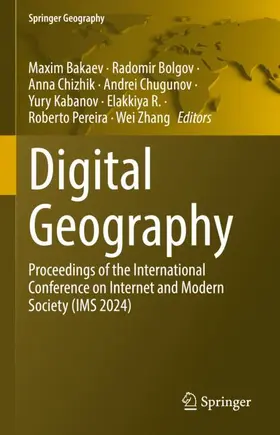 Bakaev / Bolgov / Chizhik |  Digital Geography | Buch |  Sack Fachmedien