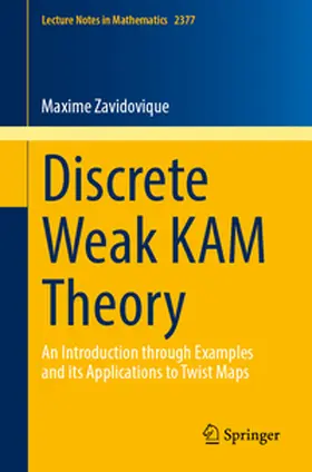 Zavidovique | Discrete Weak KAM Theory | E-Book | www.sack.de