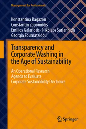 Ragazou / Zopounidis / Galariotis | Transparency and Corporate Washing in the Age of Sustainability | E-Book | sack.de