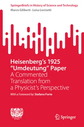 Giliberti / Lovisetti | Heisenberg's 1925 "Umdeutung" Paper | E-Book | sack.de