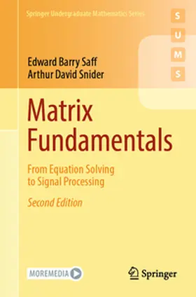 Saff / Snider | Matrix Fundamentals | E-Book | sack.de