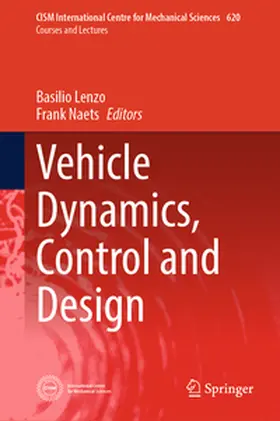 Lenzo / Naets |  Vehicle Dynamics, Control and Design | eBook | Sack Fachmedien