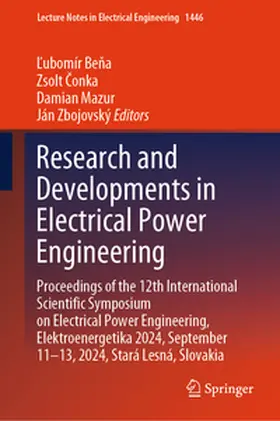 Bena / Bena / Conka |  Research and Developments in Electrical Power Engineering | eBook | Sack Fachmedien