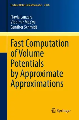 Lanzara / Maz'ya / Schmidt |  Fast Computation of Volume Potentials by Approximate Approximations | Buch |  Sack Fachmedien