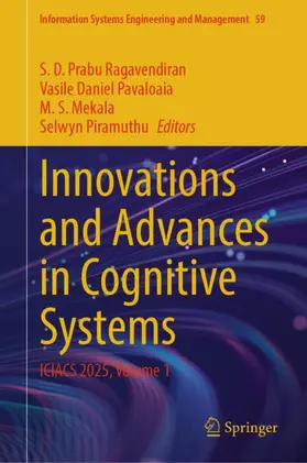 Ragavendiran / Pavaloaia / Mekala |  Innovations and Advances in Cognitive Systems | Buch |  Sack Fachmedien