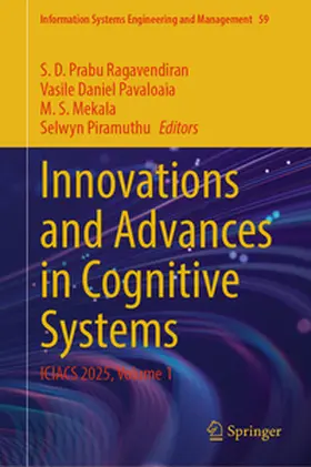 Ragavendiran / Pavaloaia / Mekala |  Innovations and Advances in Cognitive Systems | eBook | Sack Fachmedien