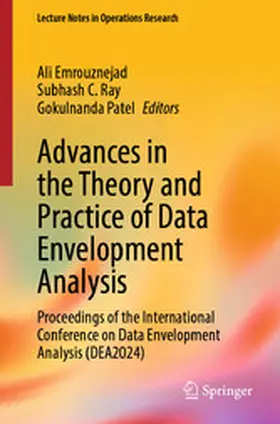 Emrouznejad / Ray / Patel |  Advances in the Theory and Practice of Data Envelopment Analysis | eBook | Sack Fachmedien