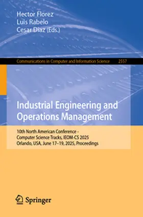 Florez / Rabelo / Diaz |  Industrial Engineering and Operations Management | eBook | Sack Fachmedien