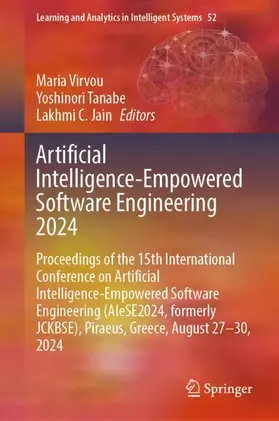 Virvou / Tanabe / Jain |  Artificial Intelligence-Empowered Software Engineering 2024 | Buch |  Sack Fachmedien