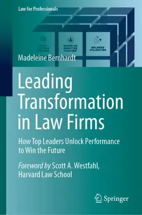 Bernhardt |  Leading Transformation in Law Firms | Buch |  Sack Fachmedien