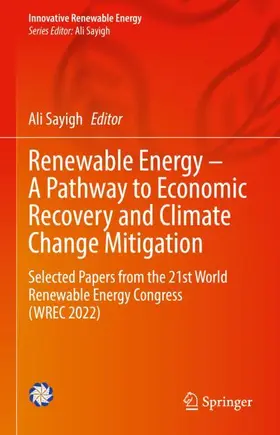 Sayigh |  Renewable Energy - A Pathway to Economic Recovery and Climate Change Mitigation | Buch |  Sack Fachmedien
