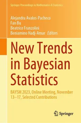 Avalos-Pacheco / Bu / Franzolini |  New Trends in Bayesian Statistics | Buch |  Sack Fachmedien
