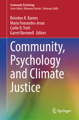 Barnes / Fernandes-Jesus / Trott |  Community, Psychology and Climate Justice | eBook | Sack Fachmedien