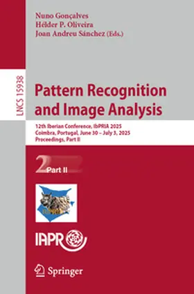 Gonçalves / Oliveira / Sánchez | Pattern Recognition and Image Analysis | E-Book | www.sack.de