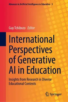 Tchibozo |  International Perspectives of Generative AI in Education | Buch |  Sack Fachmedien