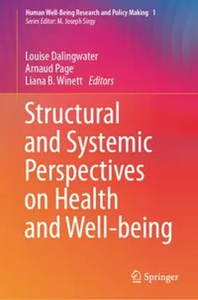 Dalingwater / Page / B. Winett |  Structural and Systemic Perspectives on Health and Well-being | eBook | Sack Fachmedien