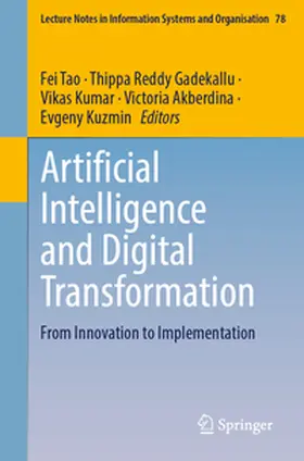 Tao / Gadekallu / Kumar |  Artificial Intelligence and Digital Transformation | eBook | Sack Fachmedien