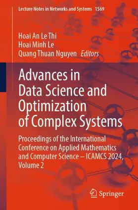 Le Thi / Le / Nguyen |  Advances in Data Science and Optimization of Complex Systems | Buch |  Sack Fachmedien