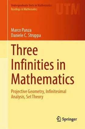 Panza / Struppa |  Three Infinities in Mathematics | Buch |  Sack Fachmedien