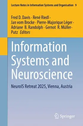 Davis / Riedl / vom Brocke |  Information Systems and Neuroscience | Buch |  Sack Fachmedien