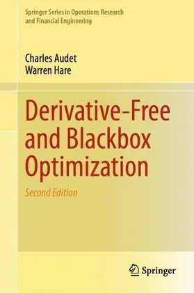 Audet / Hare |  Derivative-Free and Blackbox Optimization | Buch |  Sack Fachmedien