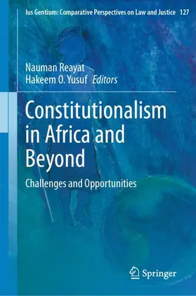 Reayat / Yusuf |  Constitutionalism in Africa and Beyond | Buch |  Sack Fachmedien