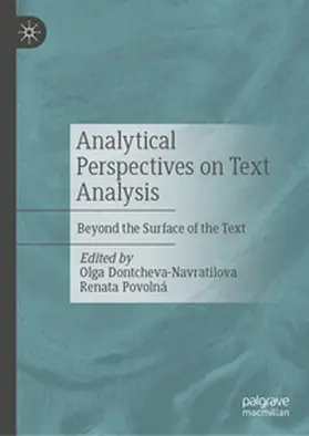Dontcheva-Navratilova / Povolná | Analytical Perspectives on Text Analysis | E-Book | www.sack.de