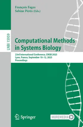 Fages / Pérès | Computational Methods in Systems Biology | E-Book | www.sack.de