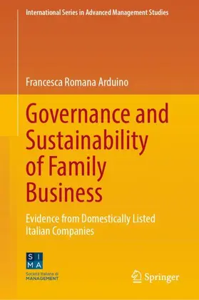 Arduino | Governance and Sustainability of Family Business | Buch | 978-3-032-01943-1 | www.sack.de