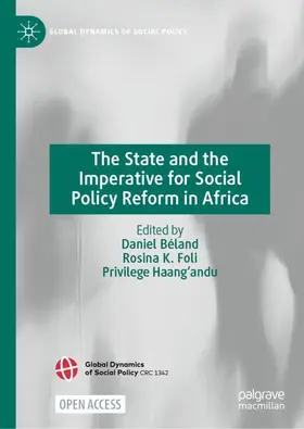 Béland / Foli / Haang'andu |  The State and the Imperative for Social Policy Reform in Africa | Buch |  Sack Fachmedien