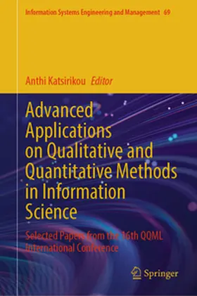 Katsirikou |  Advanced Applications on Qualitative and Quantitative Methods in Information Science | eBook | Sack Fachmedien