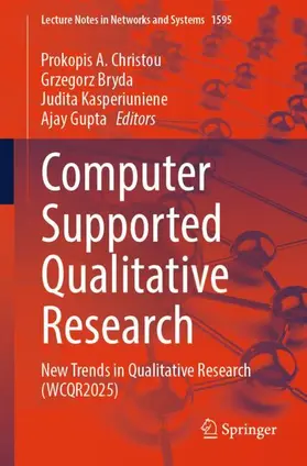 Christou / Bryda / Kasperiuniene |  Computer Supported Qualitative Research | Buch |  Sack Fachmedien