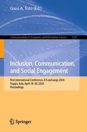 Toto | Inclusion, Communication, and Social Engagement | E-Book | www.sack.de