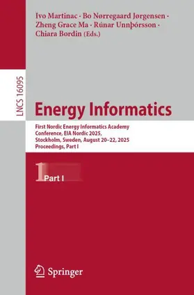 Martinac / Jørgensen / Ma |  Energy Informatics | Buch |  Sack Fachmedien