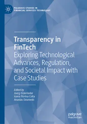 Osterrieder / Coita / Dzurovski | Transparency in FinTech | E-Book | www.sack.de