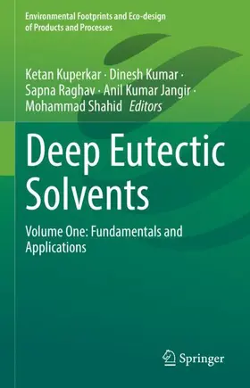 Kuperkar / Kumar / Raghav |  Deep Eutectic Solvents | Buch |  Sack Fachmedien