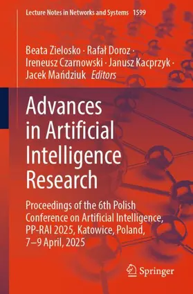 Zielosko / Doroz / Czarnowski |  Advances in Artificial Intelligence Research | Buch |  Sack Fachmedien