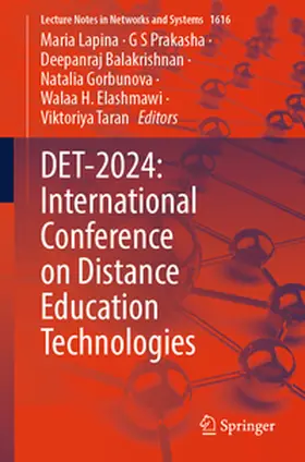 Lapina / Prakasha / Balakrishnan |  DET-2024: International Conference on Distance Education Technologies | eBook | Sack Fachmedien