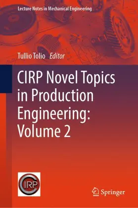 Tolio |  CIRP Novel Topics in Production Engineering: Volume 2 | Buch |  Sack Fachmedien