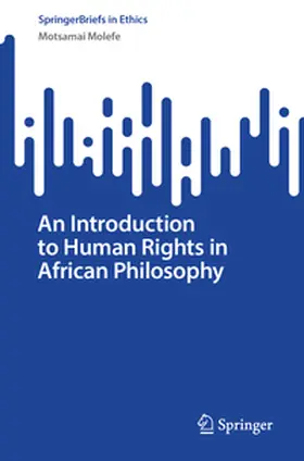 Molefe | An Introduction to Human Rights in African Philosophy | E-Book | www.sack.de