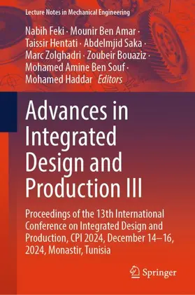 Feki / Ben Amar / Hentati |  Advances in Integrated Design and Production III | Buch |  Sack Fachmedien